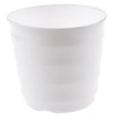 Plastic Round Flower Plant Pot Planter Holder With Tray Home Office Garden