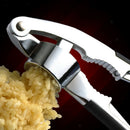 1 Piece Garlic Press Crusher Zinc Alloy Mincer Chopper Kitchenware Black