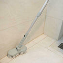 Telescopic Aluminum Handle Kitchen Floor Cleaning Brush Window Scour Brush