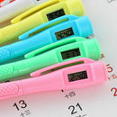1X Creative Ballpoint Pen with Digital Watch Electronic Clock Student Fun-A Q4L3
