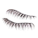 Handmade False Eyelashes Soft Cotton Stalk Natural Cross Long Eyelashes A