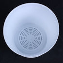 Plastic Plant Flower Pot Planter With Saucer Tray Round Gloss Home Garden D J7G4
