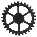 Rustic Wooden Circle Gear Home Bar Wall Hanging Art Craft Decorative