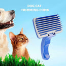 Cat Dog Hairbrush Comb Pet Fur Shedding Tool Brush Grooming Hair Accessory