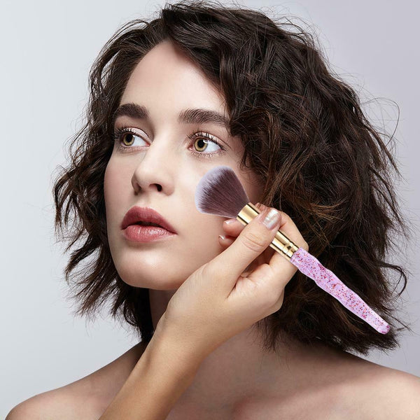 Diamond Makeup Brush Women Cosmetics Beauty Make Up Brush Tool (Pink) A#S