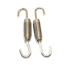 2Pcs Stainless Steel Motorcycle Exhaust System Mounting Springs
