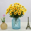 2* Small Sunflower Artificial Flower Sunflower Flower Bouquet Touch Plant M6P4