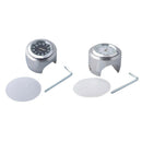 1Pcs 7/8" Waterproof Motorcycle Handlebar Clock Watch Aluminum Luminous White