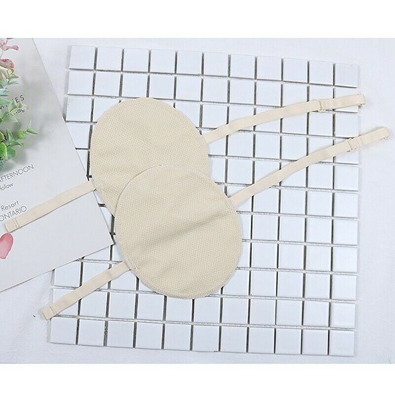 1 Pair Underarm Sweat Shield Pad Washable Armpit Sweat Absorbing Guards Sho T6L2