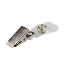 10x ID Badge Lanyard Key Card Holder Metal Badge Name Tag Lanyard Clip 3C