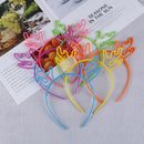 6pc Deer Headband boy girl's crown Hair Hoop Kids Birthday Christmas Elk decorOZ