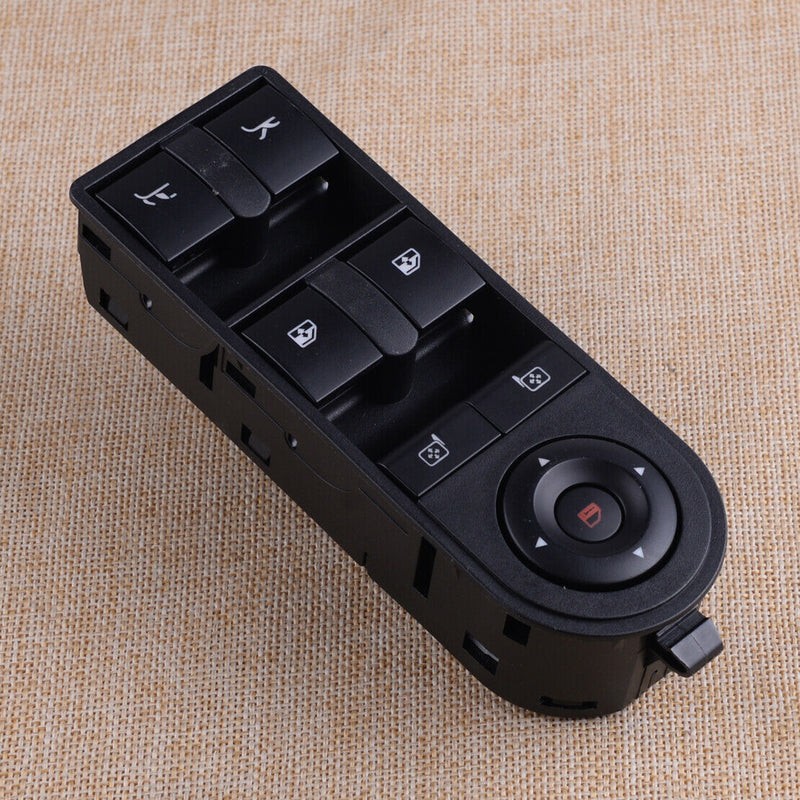 Left Electric Master Window Switch Panel Fit for Vauxhall /Opel Tigra B Black