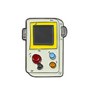 Game Machine Pins Cartoon Lapel Shirt Brooch Kids Jewelry Gift (Style 2) A