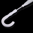 Transparent Pet Dog Cat Umbrella with Built-in Leash Portable Puppy Dry FLW