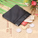 Leather Coin Pouch Snap Top Purse Strong Metal Spring Closure Small Change Bag