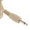 Professional Ear Hook Wired Headworn Condenser Microphone 3Pin Skin Color