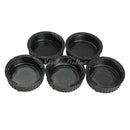 5pcs Black Rear Lens Cap Cover for All Nikon AF AF-S DSLR SLR Camera LF-4 Lens