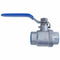 1/2 inch NPT Female 304 Stainless Steel Full Port Ball Valve Vinyl Handle W G9V7