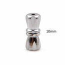 10pcs magnetic clasps stainless steel magnetic clasps with safe snap lock fit ES