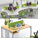 Desk Partition Divider Bracket Privacy Screen Hardware Plates Holder M