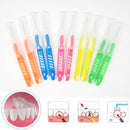 7Pcs Soft clean between interdental floss brushes dental oral care tool HT J 3C
