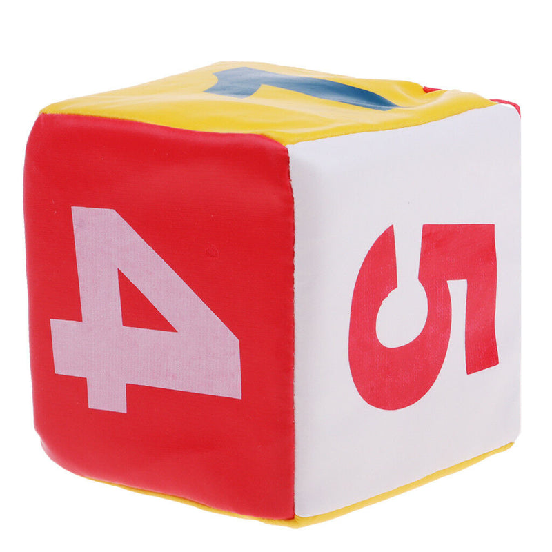 Sponge Six Sided Dice Black Spot Dice Kids Gift Kid Cognition 1-6 Numbers