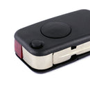 1 Button Remote Key FOB Shell Case Uncut fit for Mercedes W168 W124 W202 Hf