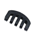 Black Rubber Practice Mute for 4/4 Violin
