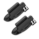 2pcs H11 6 Finger Mobie Controller for PUBG Gamepad Tablet Trigger (Black) A