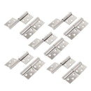 10 pcs stainless steel window door cabinet hinges 2.4 inchlength