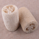 Luffa Loofa Scrubber Bath Towel Loofah Wash Pot 2X Body Natural Sponge Portable
