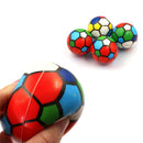 1PC Stress Relief Vent Ball Colorful Mini Football Squeeze Foam Ball Kids ToysM&