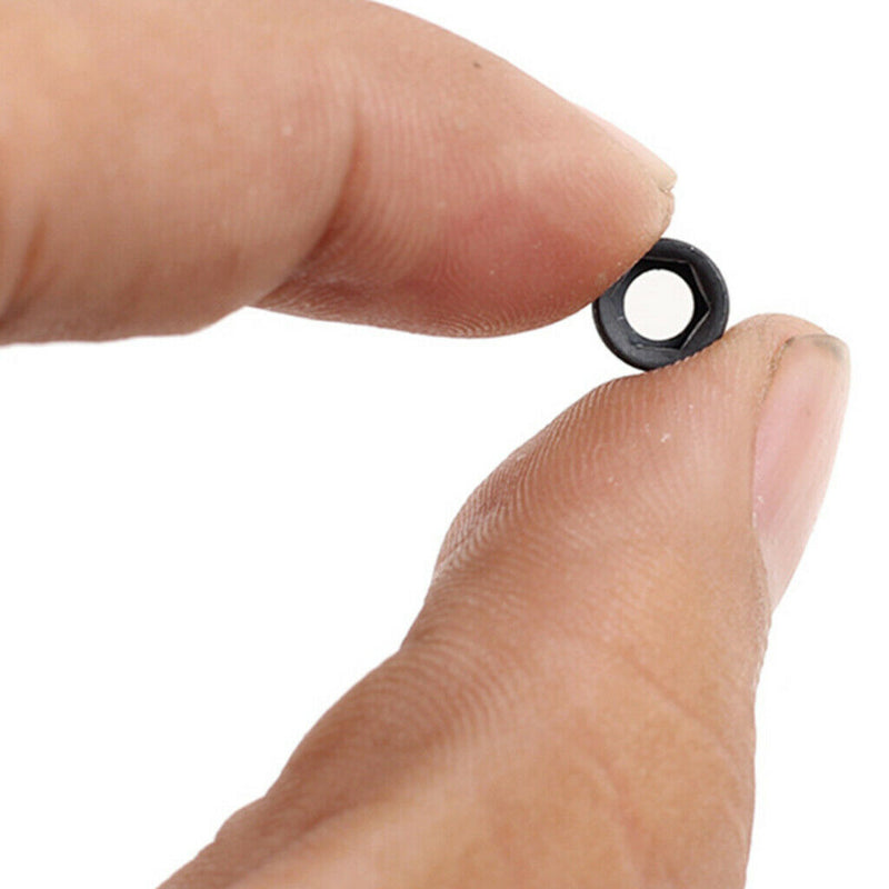 1 Set Aluminum Peep Sight Kit 1/8 3/32 1/16 3/64 1/32 For Compound Bow