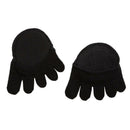 2xWomen Cotton Invisible Liner No Show Low Cut Five Toe Sock Half feet Socks