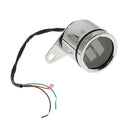 Universal Motorcycle 2 Fuel Tachometer Voltmeter Voltage LED Indicator