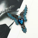 Fashion Eagle Brooches Animal Rhinestone Clothes Lapel Pin Badges Jewelry
