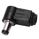 15Pcs Right Angle 5.5mmx2.1mm Male Plug to DC Power Cable Connector Z2C7