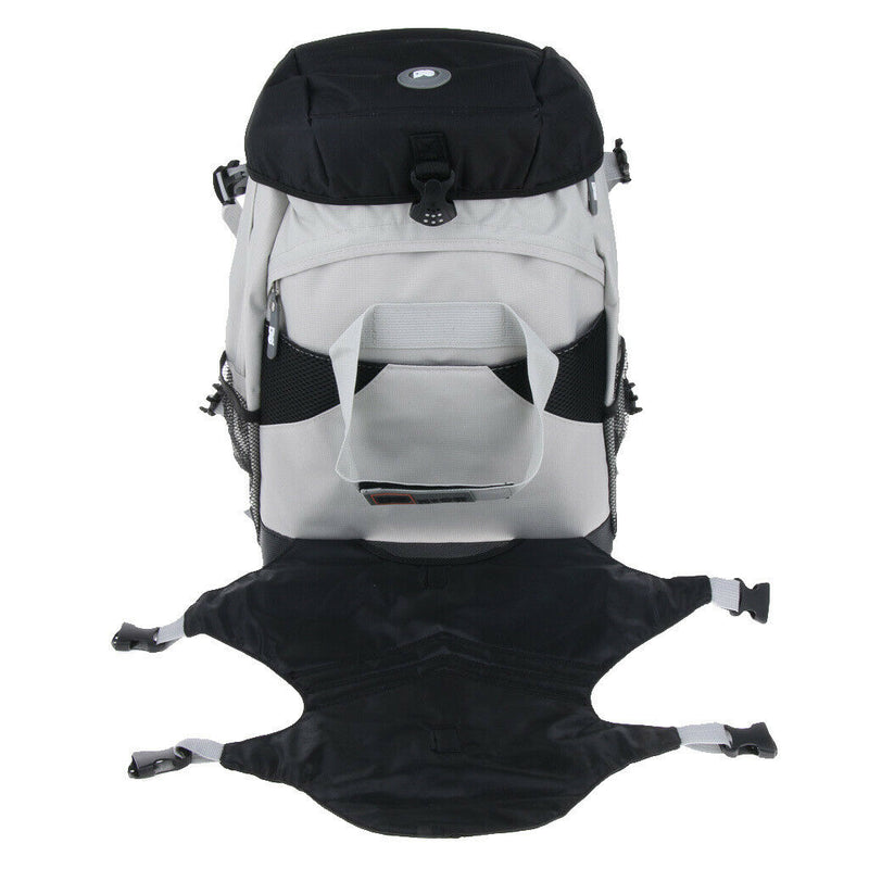 Multifunction Roller Skate Backpack Adjustable Fasten Straps Travel Bag