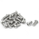 M6 x 14mm Stainless Steel Button Head Socket Cap Screw 20 Pcs A9Z7