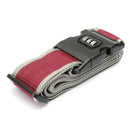 Safety belt Belt Lock Combination Travel Luggage Suitcase band color:gray r