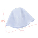 Pro Salon Dye Silicone Cap And Hook Hair Salon Highlighting Reusable Set