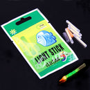 50Pcs 3*25mm Fluorescent Chemical Glow Sticks Green Lightstick for Fishing A