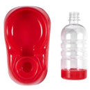 Pet Dog Cat Water Drinking Feeding Fountain Bottle Red
