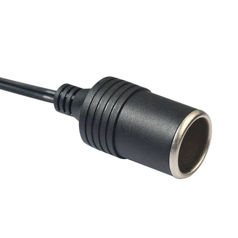 USB Power Charger Car Dual Port Male to Female Adapter Socket Splitter Connector