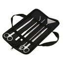 5Pcs/Set for Fresh and Marine Aquarium Live Plants Grass Scissor Tweezers S