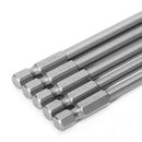 5Pcs 150mm T10-T30 Long Magnetic Torx Electric Screwdriver Drill Bits Kit Set