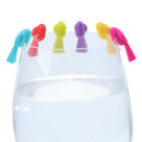 6PCS Silicone Bird Tits Wine Glass Mark Wine Glass Recognizer Cup Distinguish&+