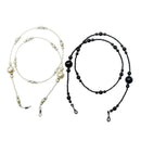 2Pcs 68cm Beaded Eye Glasses Chain Rope Sunglasses Strap Holder Retainer