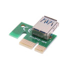 USB 3.0 PCI-E Express 1x to 16x Extender Riser Card Adapter
