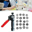 20 Discs Polymer Clay Extruder Craft Gun Sculpey Sculpting Sugarcraft Tool T5V6